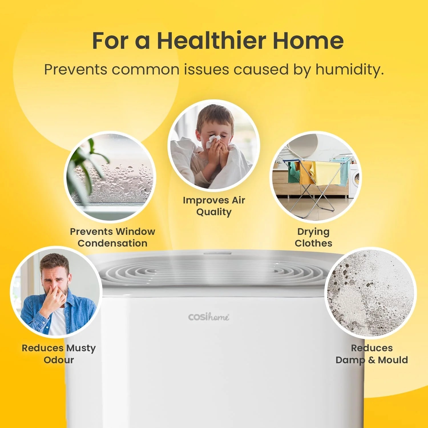 Cosi Home 12L/Day Dehumidifier