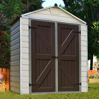 6′ X 3′ Palram Canopia Tan Skylight Plastic Shed (1.85M X 0.9M)