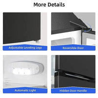 Chiq CBM159LEBDU, Fridge Freezer