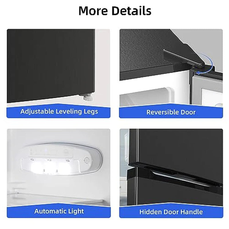 Chiq CBM159LEBDU, Fridge Freezer